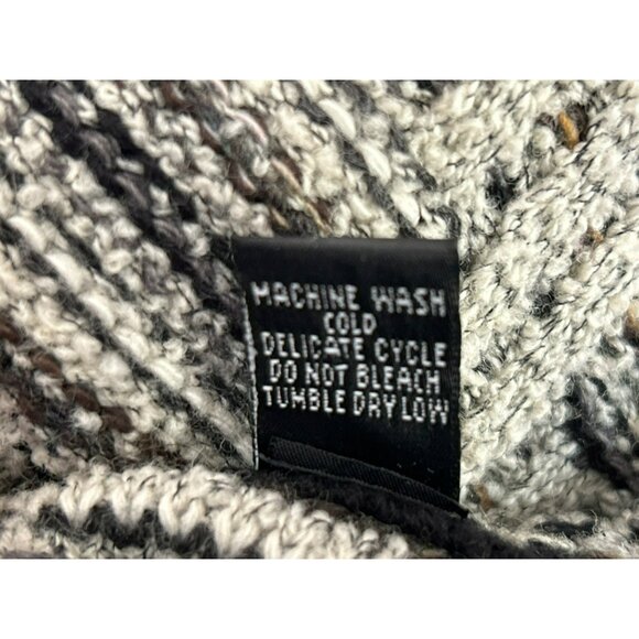 Vintage Brandini Mens 1990s Geometric Knit Grandpacore Wool Blend Sweater XL Y2K - Picture 6 of 6